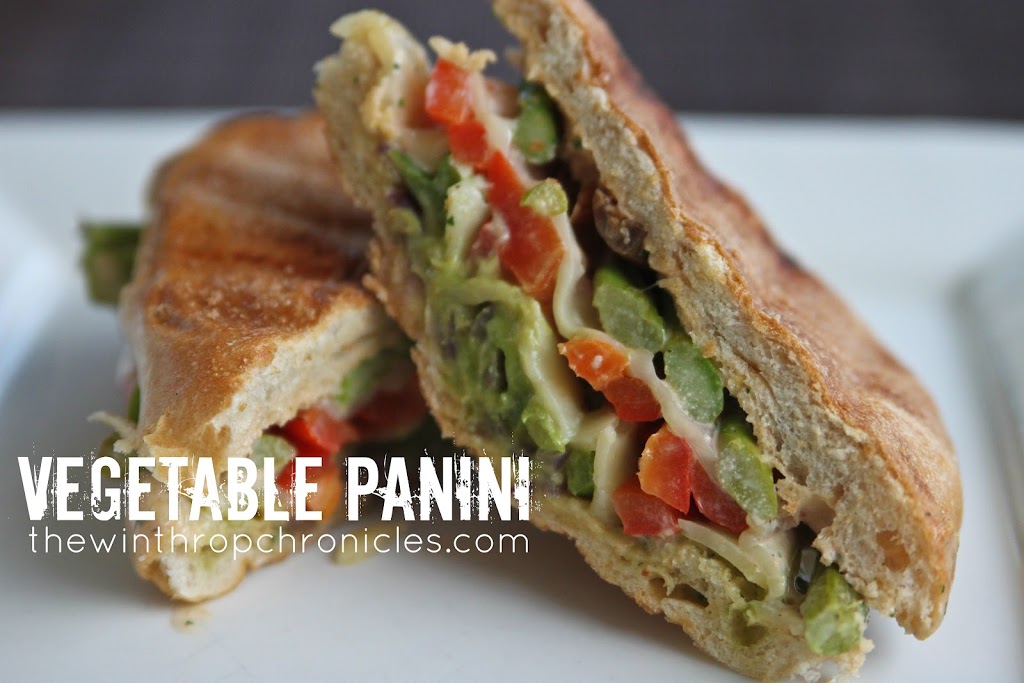 vegetable panini