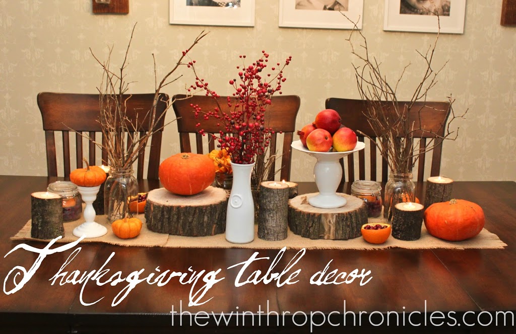 thanksgiving table decor