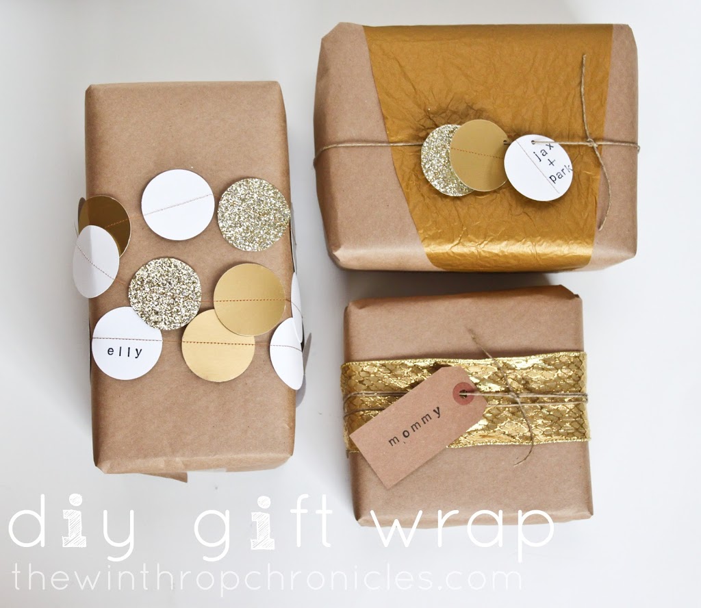 diy gift wrap