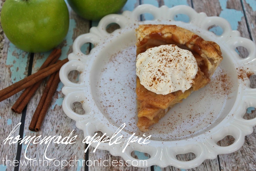 homemade apple pie + how to freeze it