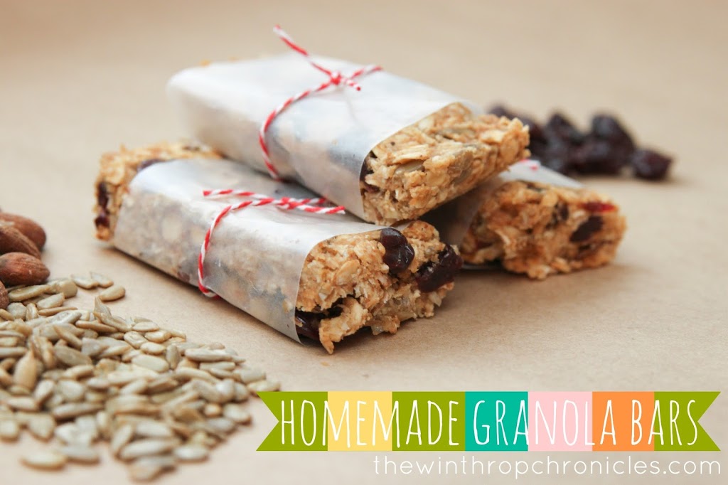 homemade granola bars