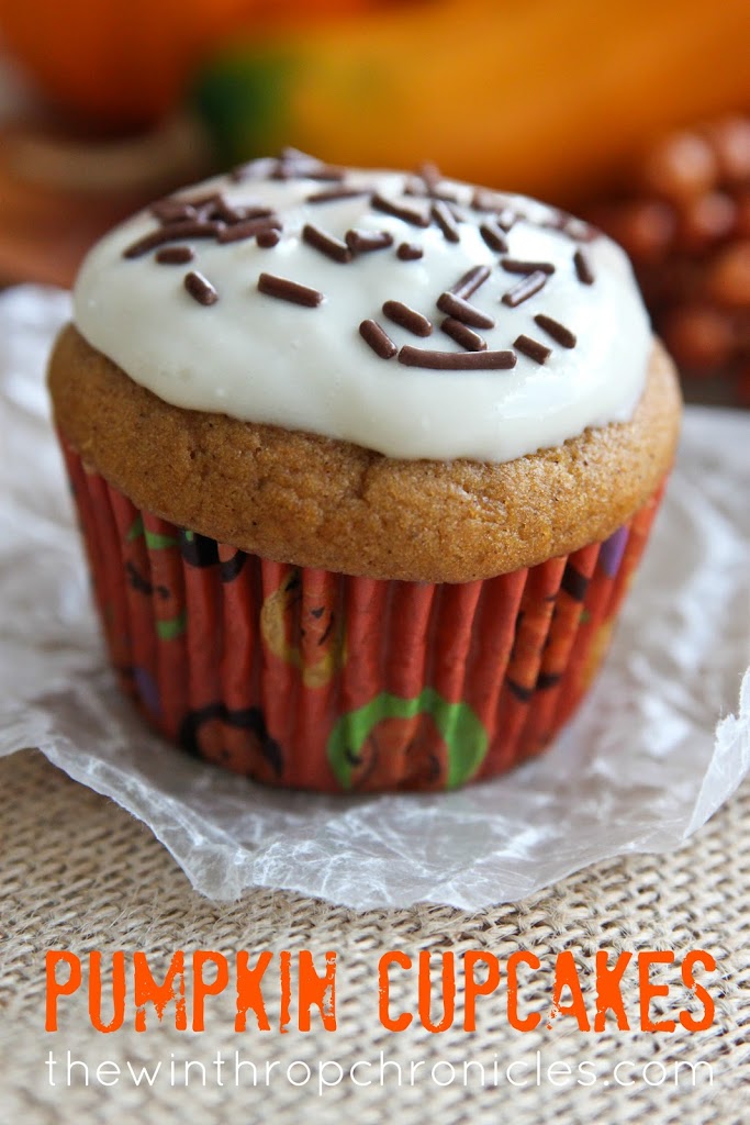 pumpkin cupcakes