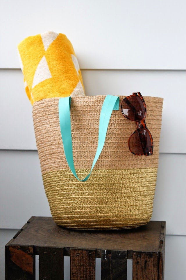 BEACH TOTE UPCYCLE