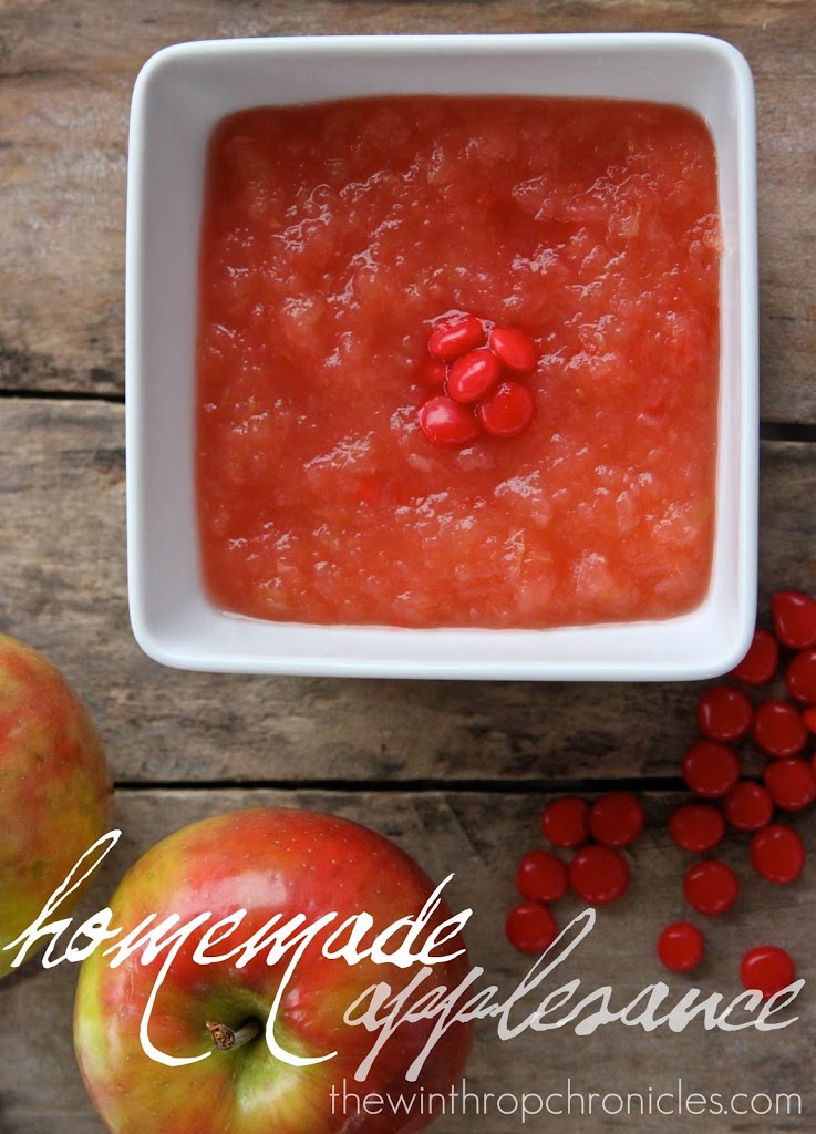 homemade applesauce