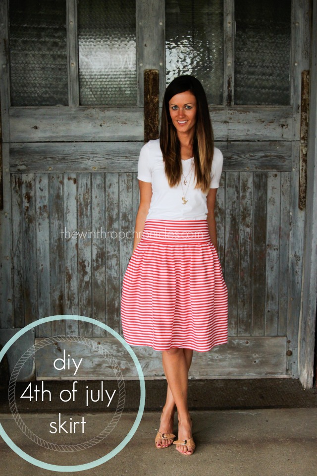4TH OF JULY SKIRT