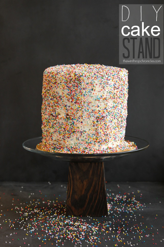 DIY CAKE STAND