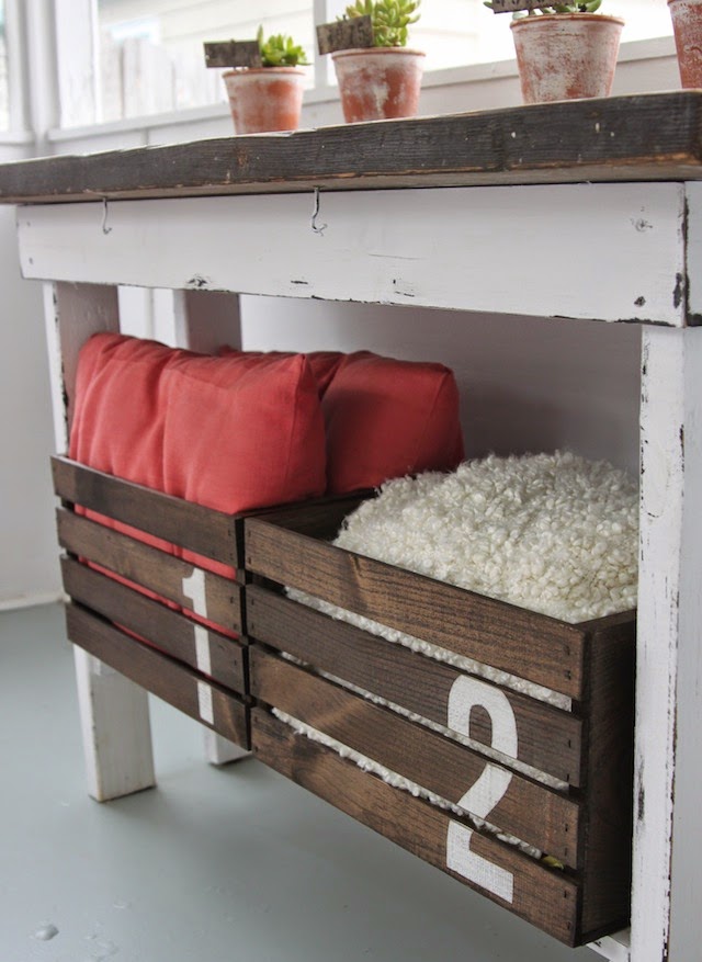 UP CYCLED WOODEN CRATES