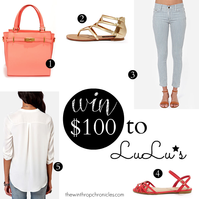 {GIVEAWAY} $100 TO LULU’S