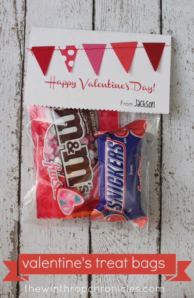 valentine’s treat bags