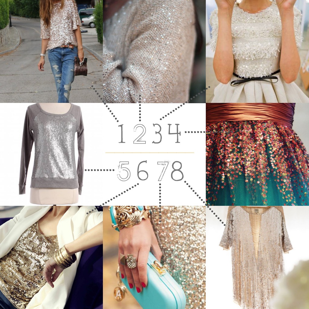 just a peek inside my closet {everything sequin}