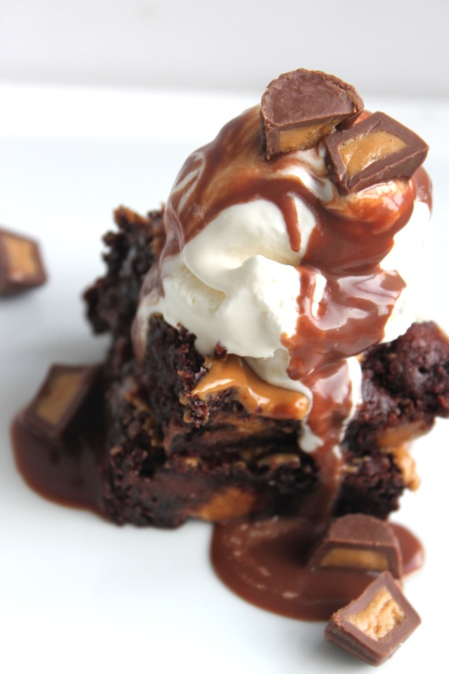 Peanut Butter Chocolate Brownies