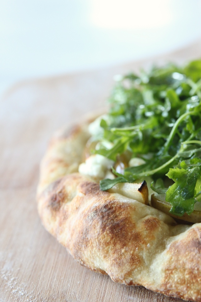 Pear Arugula Pizza