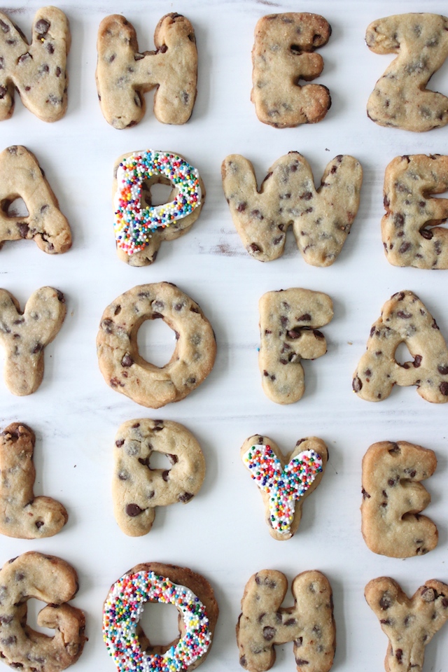 CHOCOLATE CHIP COOKIE CUTOUTS