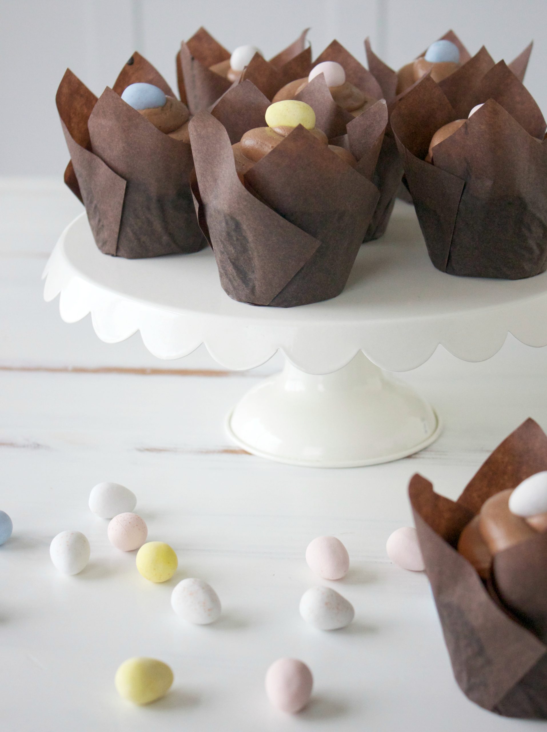 The Best Double Chocolate Cupcakes, With An Easter Twist