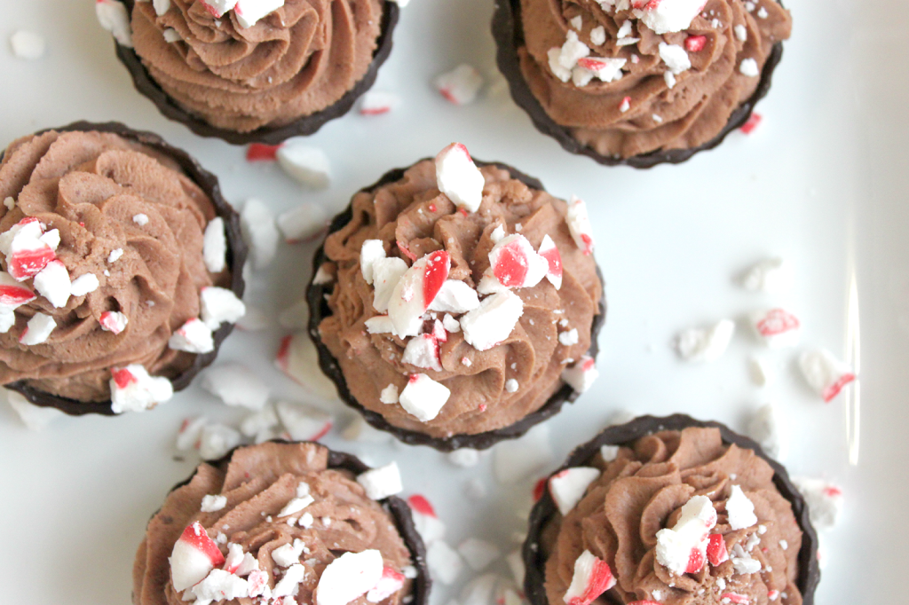 Chocolate Mousse Filled Cups