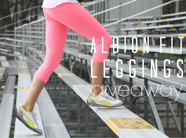 ALBION FIT LEGGINGS {GIVEAWAY}