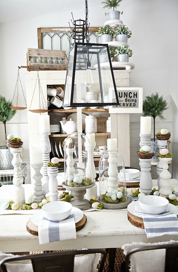 EASTER DECOR + TABLESCAPES
