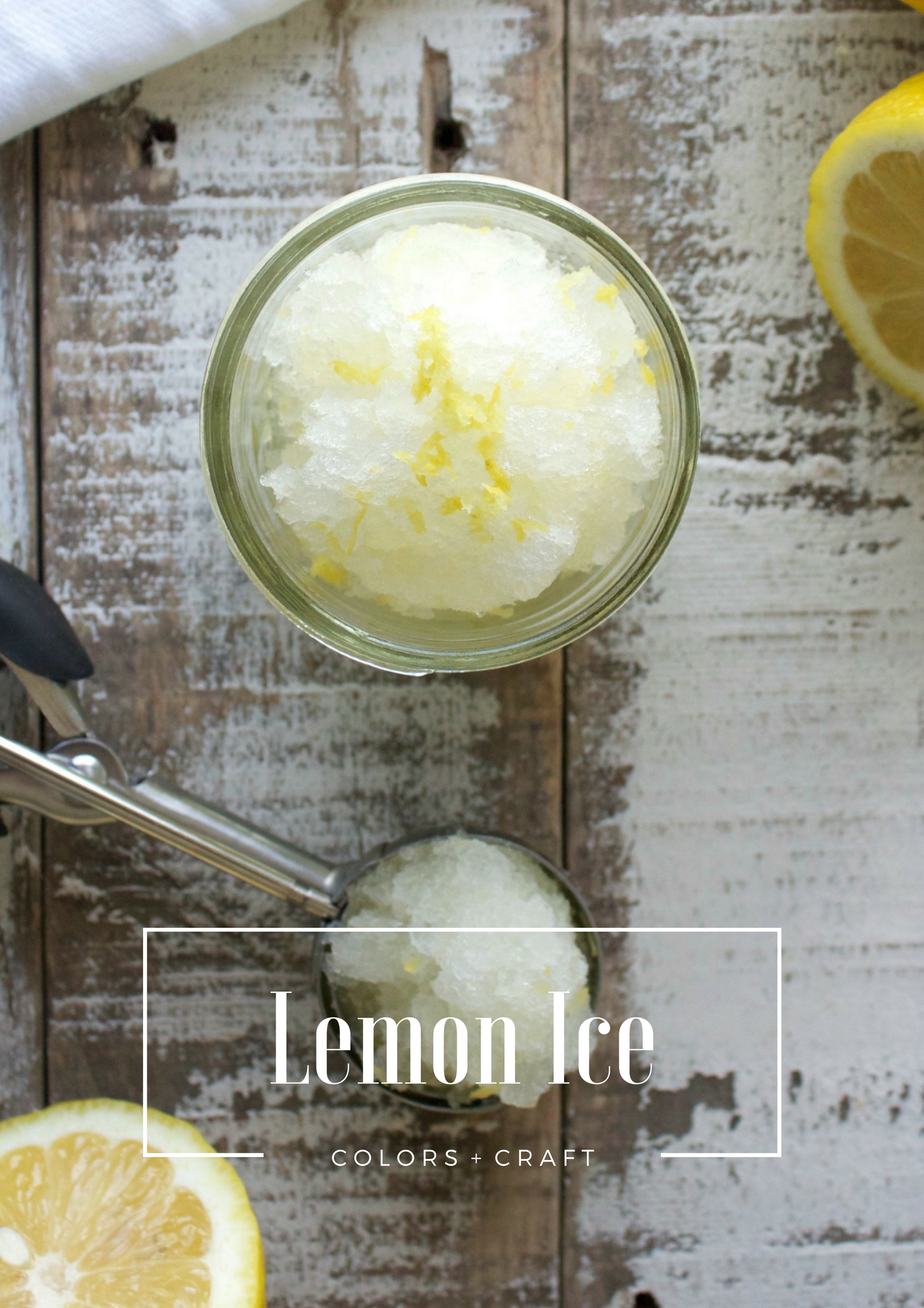 Easy Lemon Ice Recipe